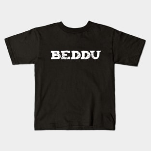 Beddu Sicilian Word Sicily Sicilia Funny Gift Regalo Kids T-Shirt